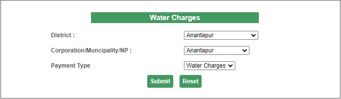 Water-Charges