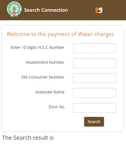 payment-of-Water-charges